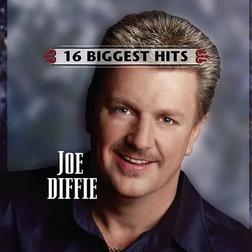 Joe Diffie - 16 Biggest Hits vinyl record cover