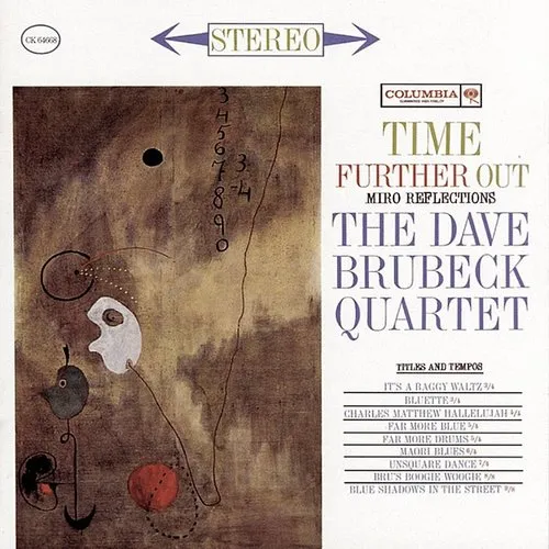 The Dave Brubeck Quartet - Time Further Out vinyl record cover