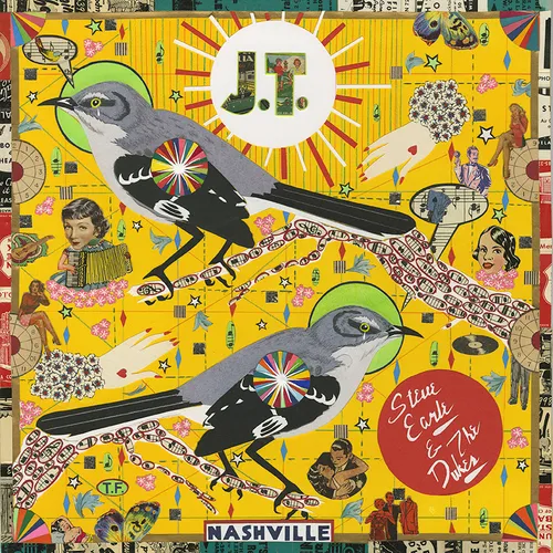 Steve Earle & The Dukes - J.T. vinyl record cover