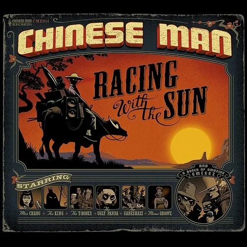 Chinese Man - Racing with the Sun vinyl record cover