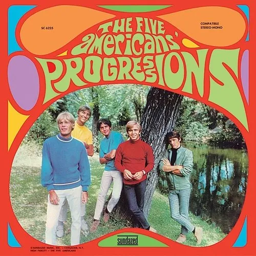 Five Americans - Progressions vinyl record cover