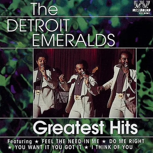 Detroit Emeralds - Greatest Hits vinyl record cover