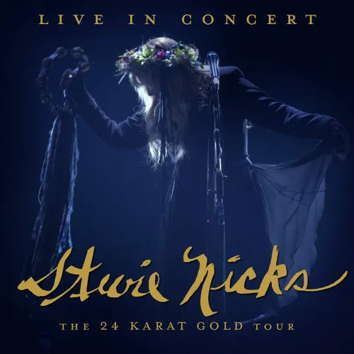 Stevie Nicks - Live In Concert: The 24 Karat Gold Tour vinyl record cover