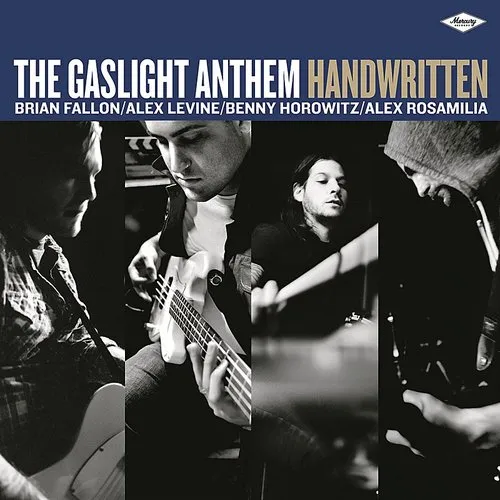 The Gaslight Anthem - Handwritten vinyl record cover