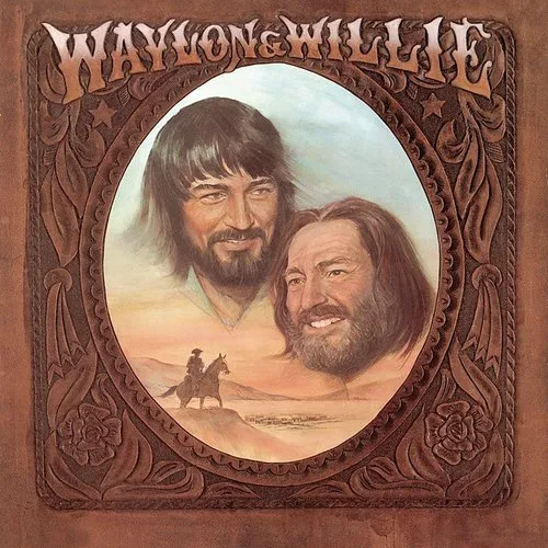 Jennings/Nelson - Waylon and Willie vinyl record cover