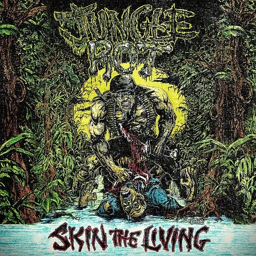 Jungle Rot - Skin The Living vinyl record cover