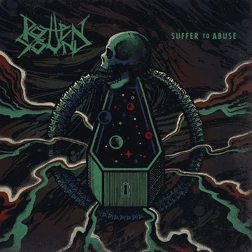 Rotten Sound - Suffer To Abuse (Blue) vinyl record cover