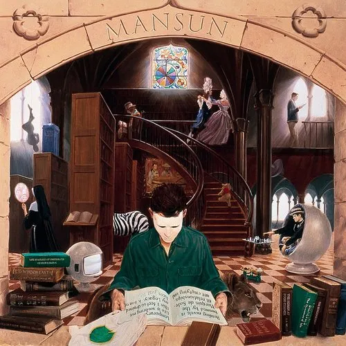 Mansun - Six vinyl record cover