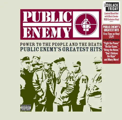 Public Enemy - Power To The People And The Beats - Public Enemy's Greatest Hits vinyl record cover