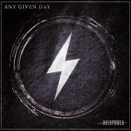 Any Given Day - Overpower (Uk) vinyl record cover