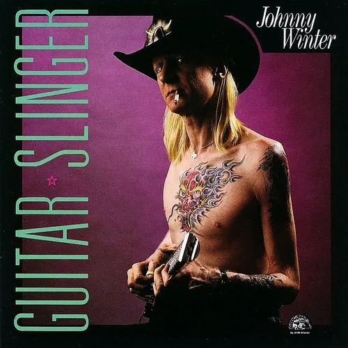 Johnny Winter - Guitar Slinger vinyl record cover