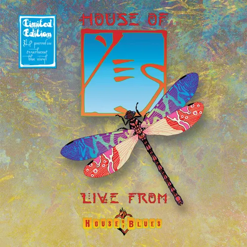 Yes - House Of Yes: Live From House Of Blues vinyl record cover