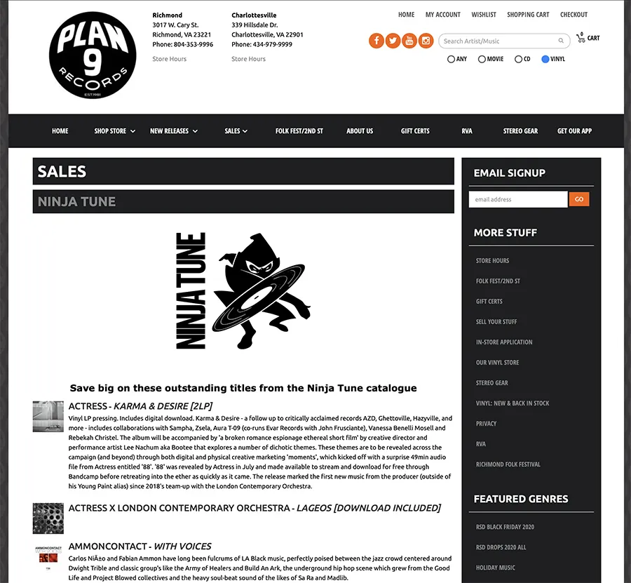 Sales Page