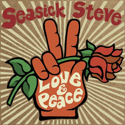 Seasick Steve - Love & Peace vinyl record cover