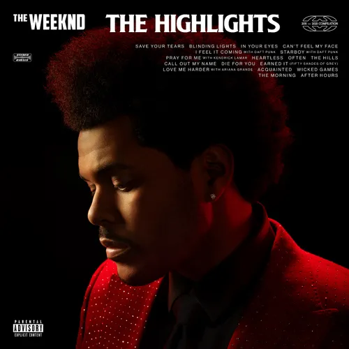 The Weeknd - The Highlights vinyl record cover