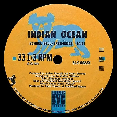 Indian Ocean - School Bell / Treehouse vinyl record cover