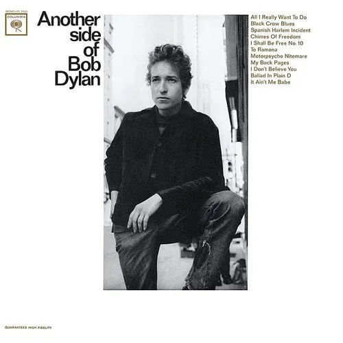 Bob Dylan - Another Side of vinyl record cover