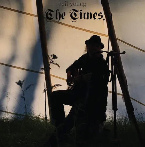 Neil Young - The Times vinyl record cover