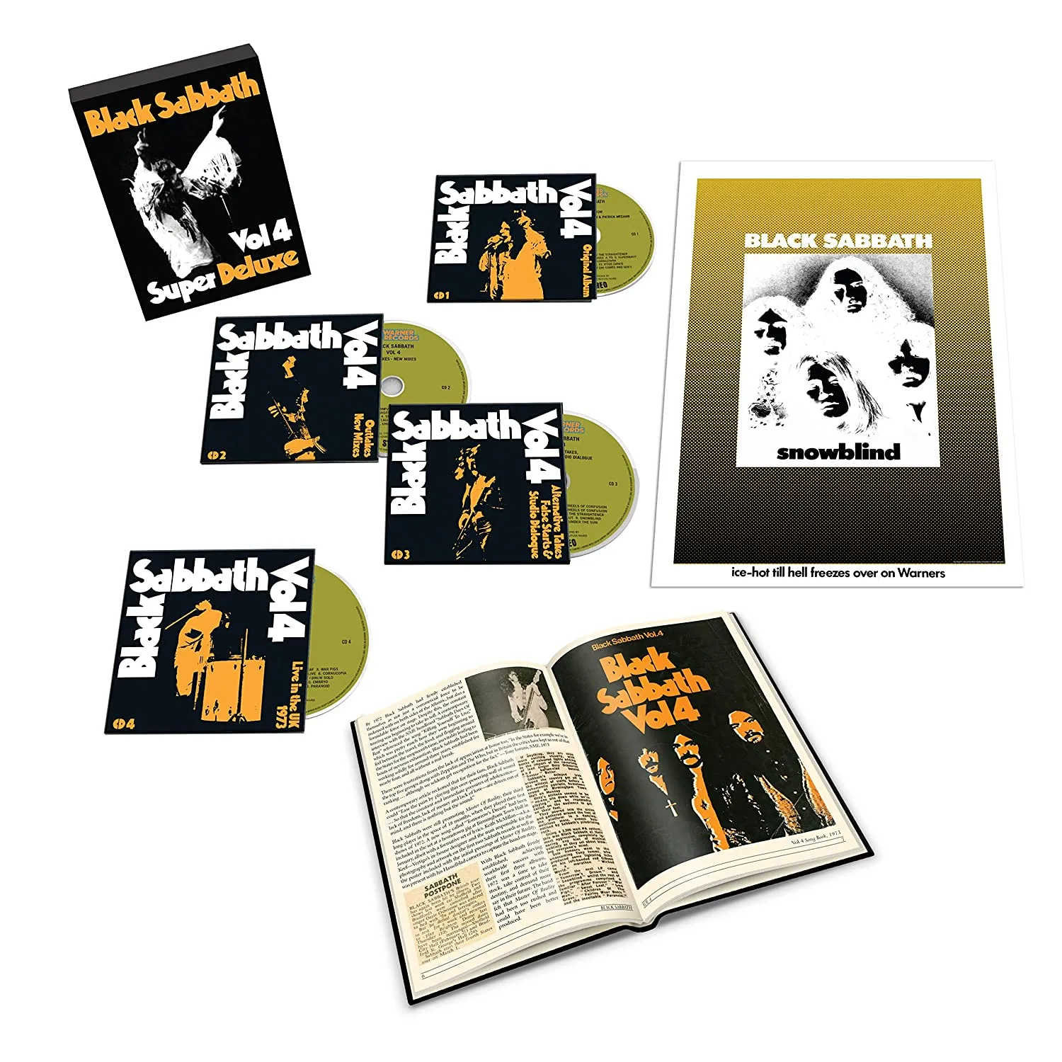 Black Sabbath - Black Sabbath Vol. 4: Super Deluxe Edition