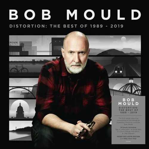 Bob Mould - Distortion: The Best Of 1989-2019 vinyl record cover