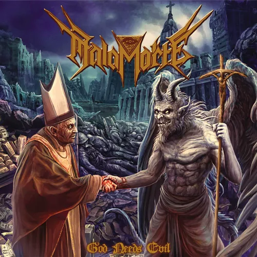 Malamorte - God Needs Evil vinyl record cover