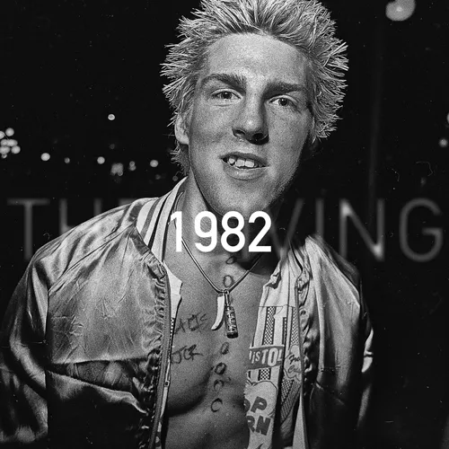 The Living - 1982 vinyl record cover