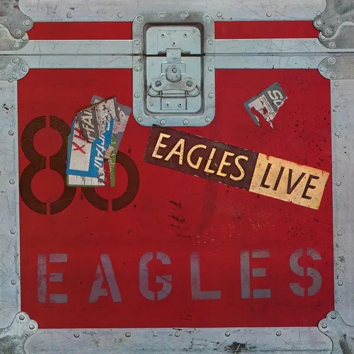 Eagles - Eagles Live vinyl record cover