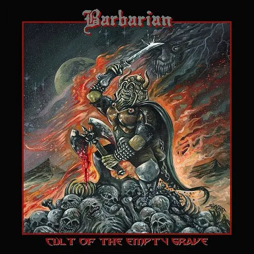 Barbarian - Cult of the Empty Grave vinyl record cover