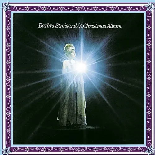 Barbra Streisand - A Christmas Album vinyl record cover