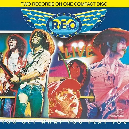 REO Speedwagon - Live: You Get What You Play for vinyl record cover