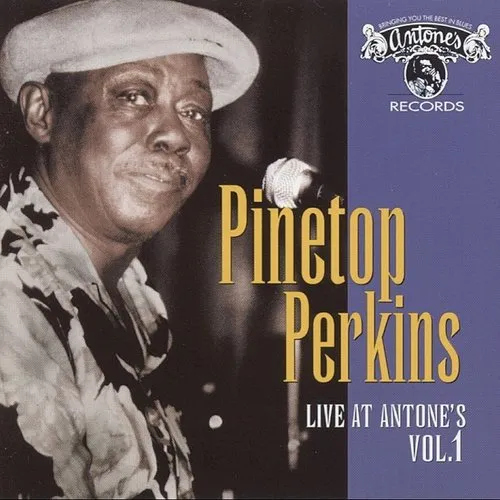 Pinetop Perkins - Live At Antone's, Vol. 1 vinyl record cover