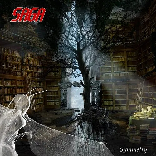 Saga - Symmetry vinyl record cover
