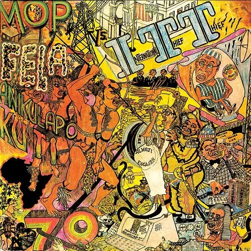 Fela Kuti - I.T.T. vinyl record cover