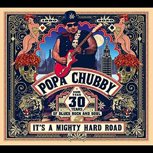Popa Chubby - It’s A Mighty Hard Road vinyl record cover