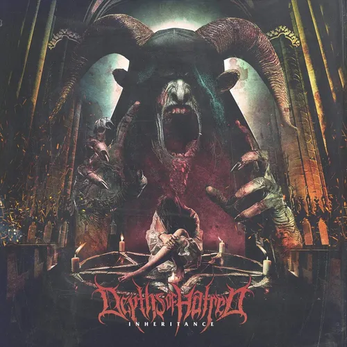 Depths of Hatred - Inheritance vinyl record cover
