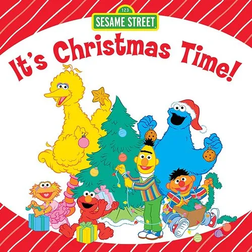 Sesame Street - It's Christmas Time! vinyl record cover
