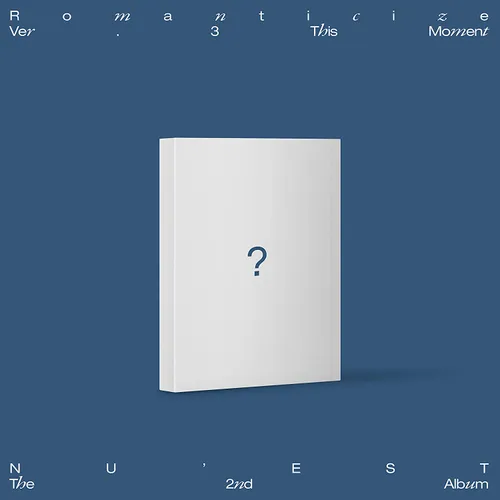 NU'EST - The 2nd Album 'Romanticize' vinyl record cover