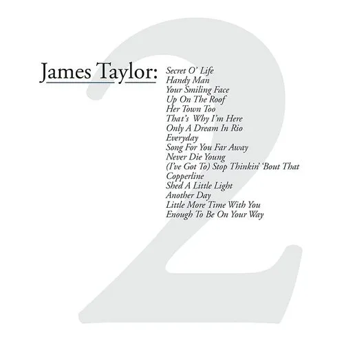 James Taylor - Greatest Hits, Vol. 2 vinyl record cover