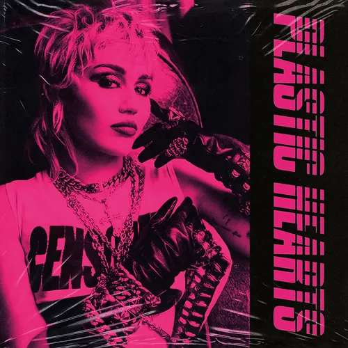 Miley Cyrus - Plastic Hearts vinyl record cover
