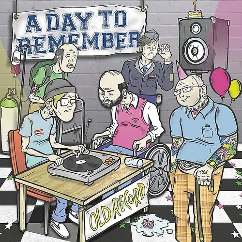 A Day To Remember - Old Record vinyl record cover