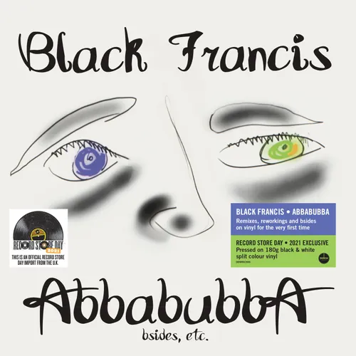Black Francis - Abbabubba (Blk) vinyl record cover
