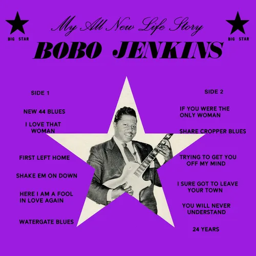 Bobo Jenkins - My All New Life Story (Rsd) vinyl record cover