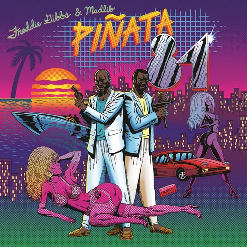 Freddie Gibbs  & Madlib - Pinata: 1984 Version vinyl record cover
