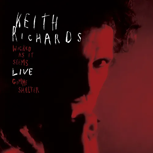 Keith Richards - Wicked As It Seems Live vinyl record cover