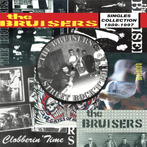 the Bruisers - The Bruisers Singles Collection 1989-1997 vinyl record cover