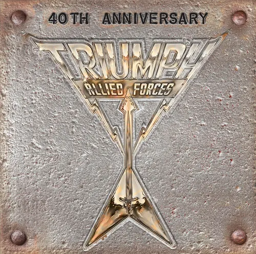 Triumph - Allied Forces 40th Anniversary vinyl record cover