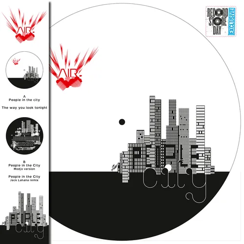 AIR - People In the City vinyl record cover