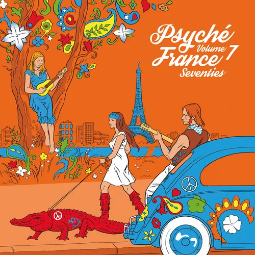 Various Artists - Psyché France Vol.7 vinyl record cover