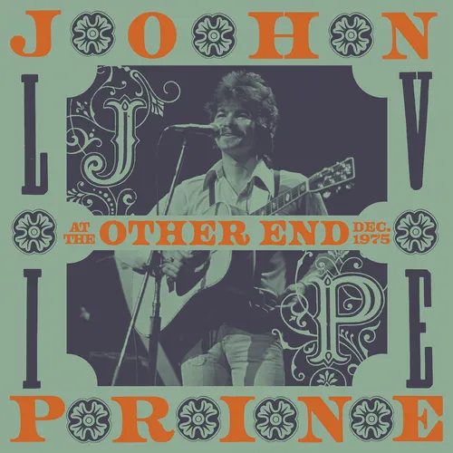 John Prine - Live At The Other End, December 1975 vinyl record cover