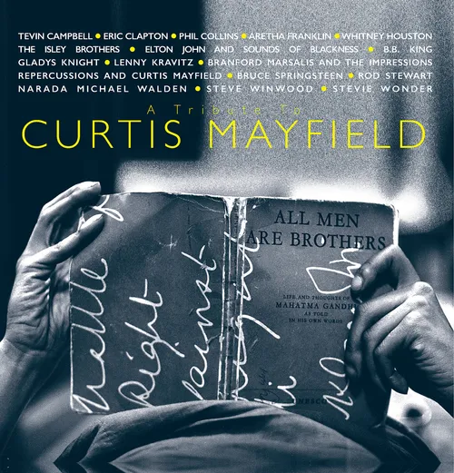 Various Artists - A Tribute to Curtis Mayfield vinyl record cover